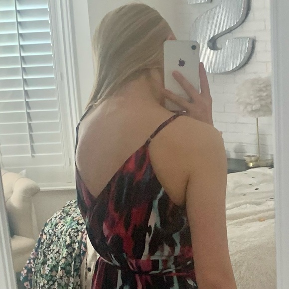 NWT-Womens (size medium) Q+A maxi wrap dress - Picture 3 of 6